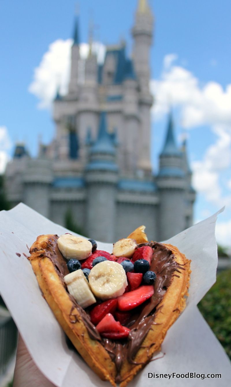 Fresh Fruit Waffle Sandwich