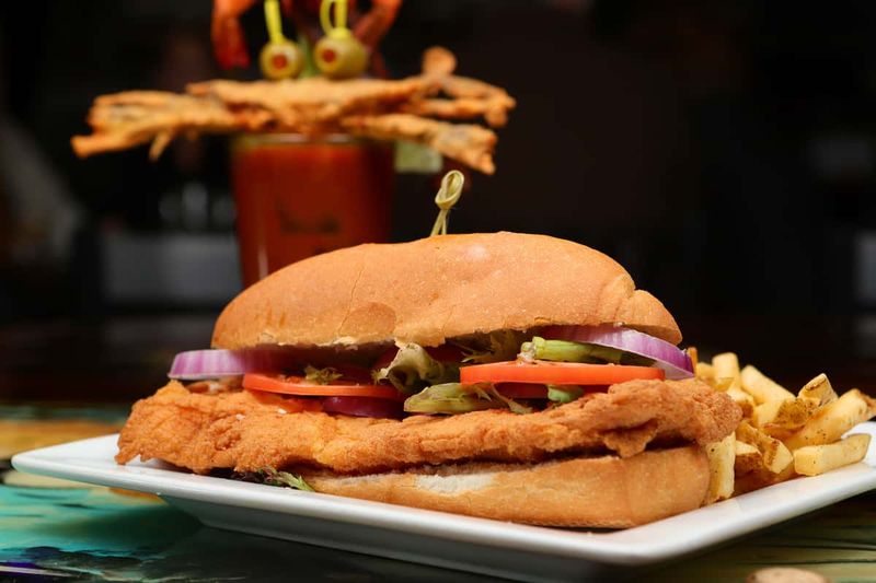 Battered Fish Sandwiches