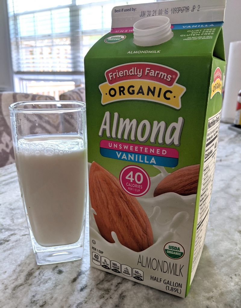 Aldi’s Store-Brand Almond Milk