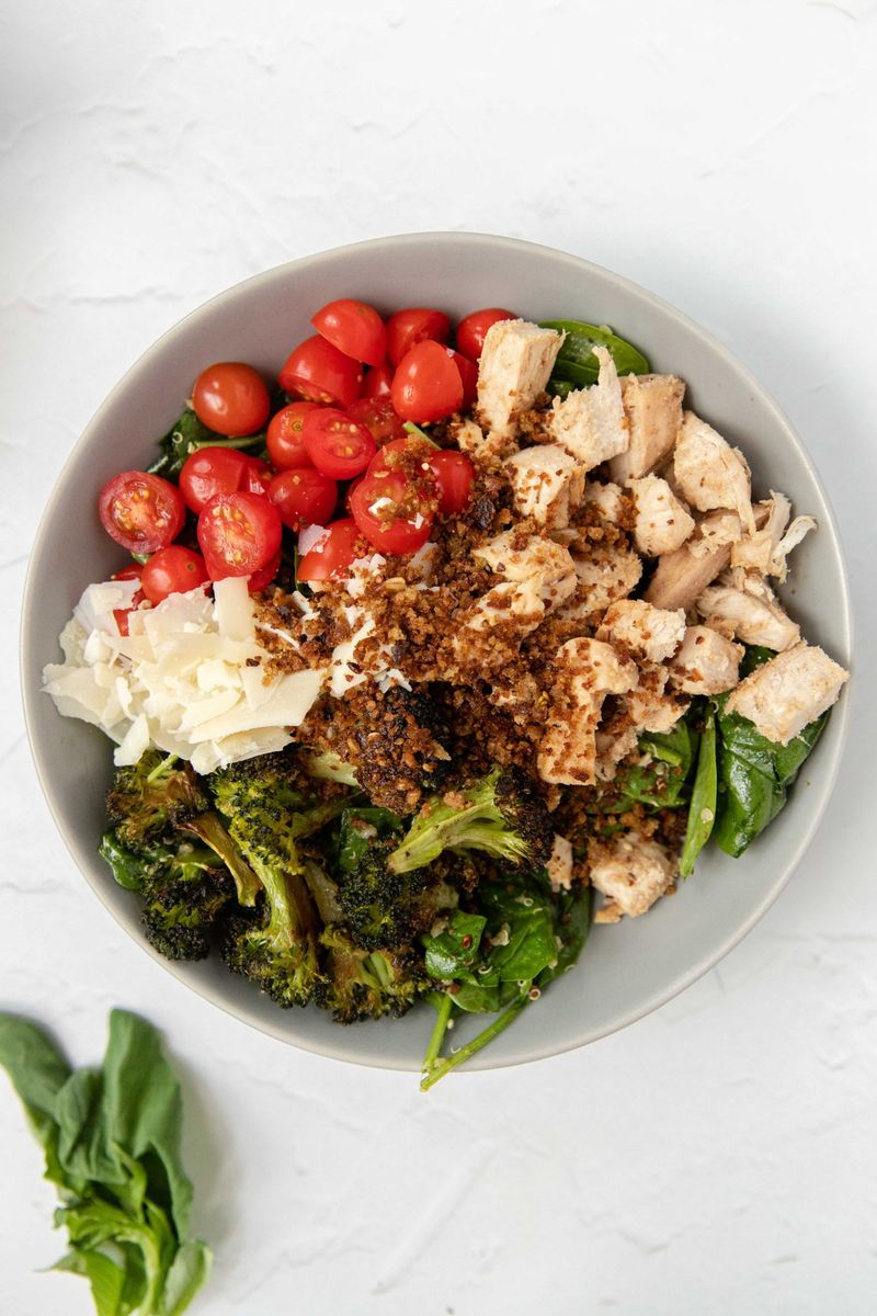 Sweetgreen Chicken Pesto Parm Salad