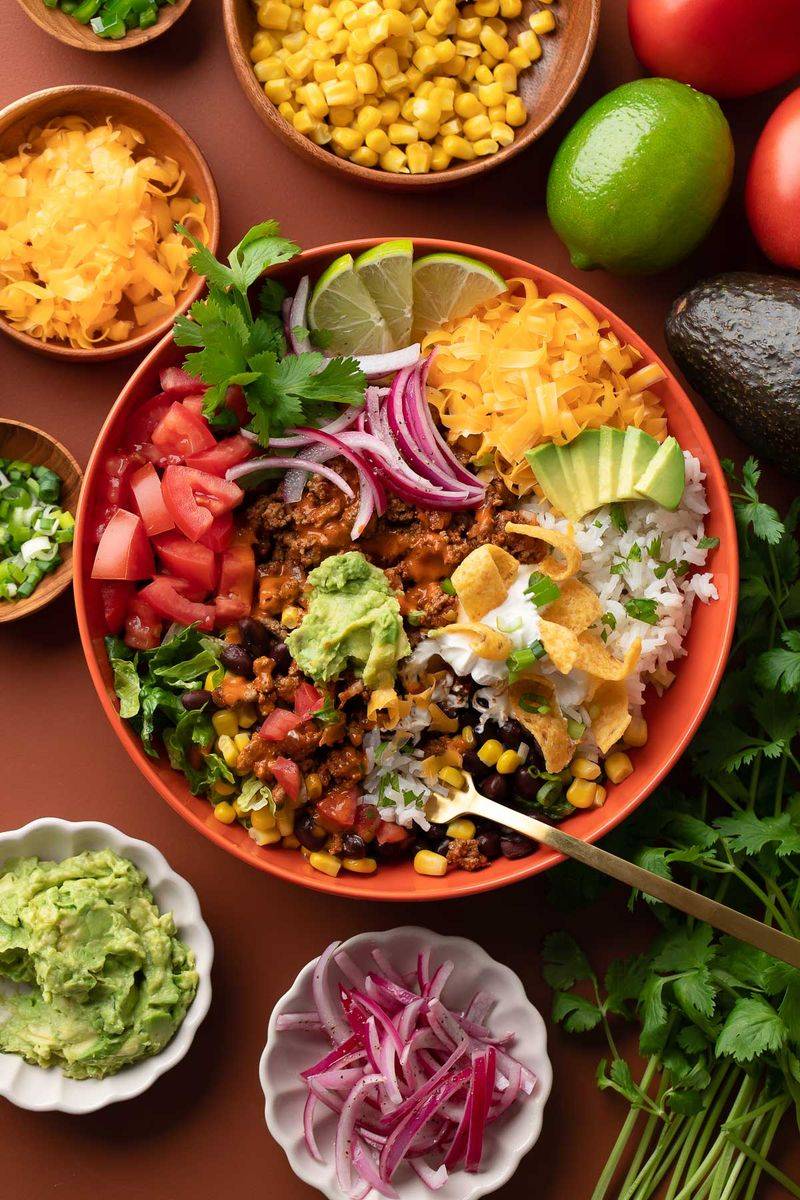 Turkey Taco Bowls