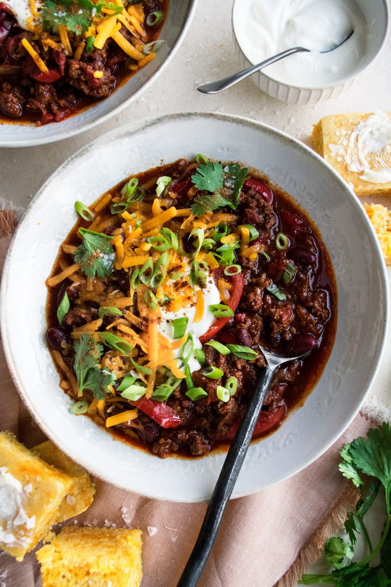 Chili with Cornbread