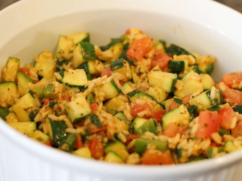 Zucchini “Rice”