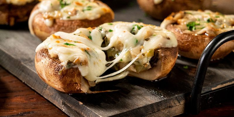 Cheese-Stuffed Mushrooms