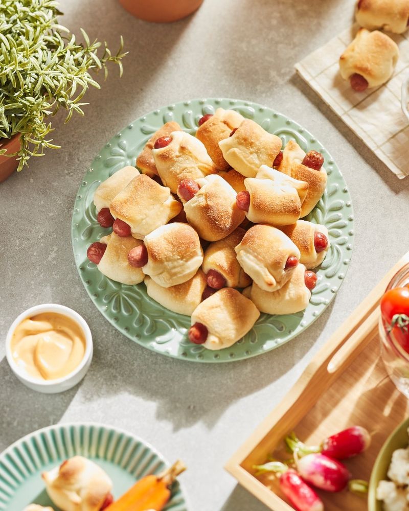 Parmesan Pastry Wrapped Hot Dogs (Cuisine Adventures)