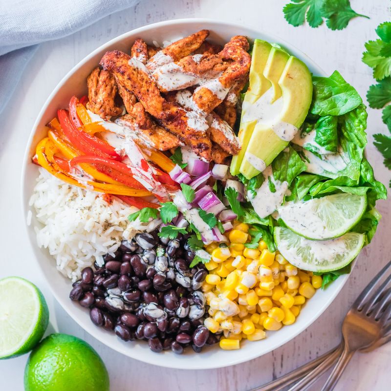 Chicken Fajita Bowls