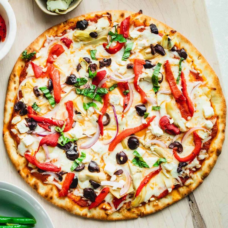 Greek-Style Pizza