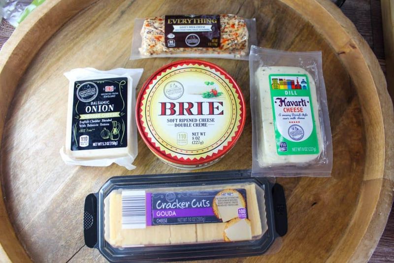 Emporium Selection Cheese Wedges (Brie, Goat, Aged Cheddar)