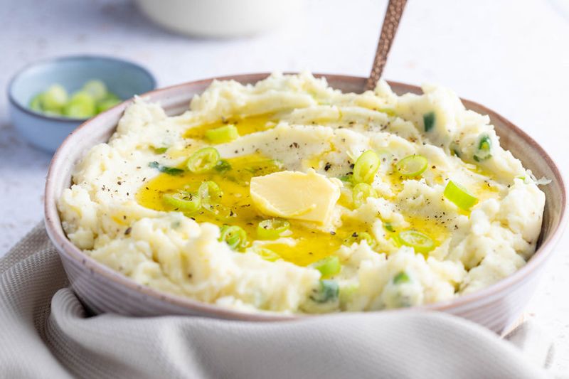 Champ with Scallions