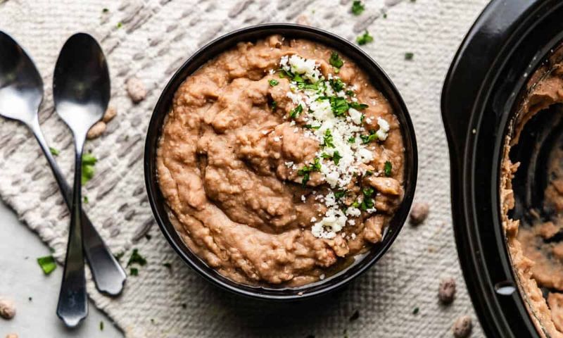 Slow Cooker Refried Beans