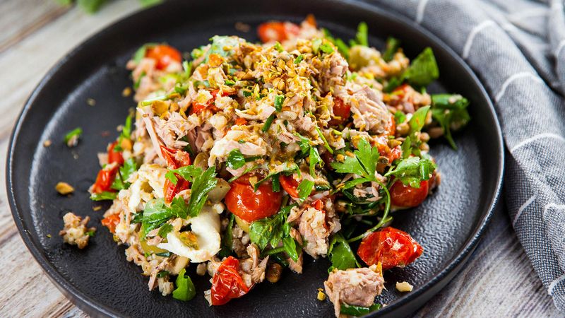Slow Cooker Tuna with Tomatoes