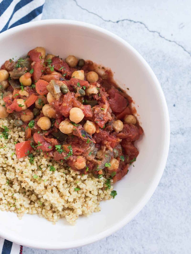 Slow Cooker Eggplant & Tomato Ragout