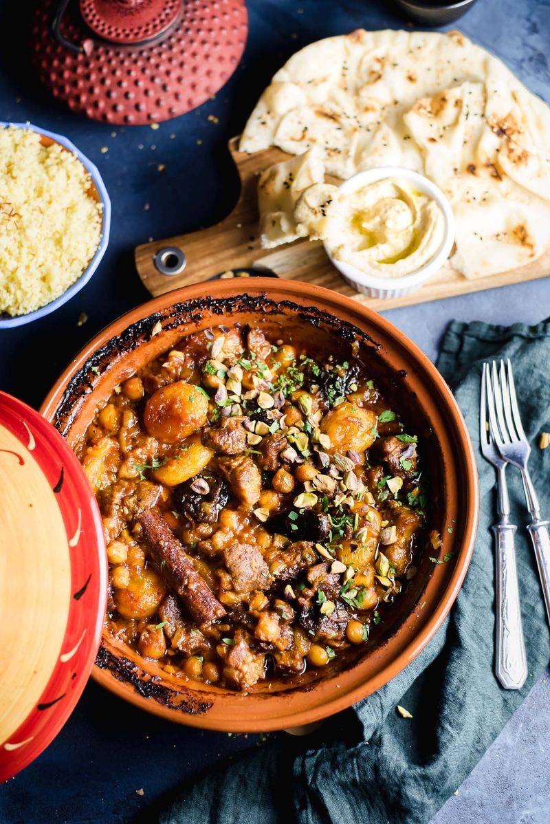 Slow Cooker Lamb Tagine
