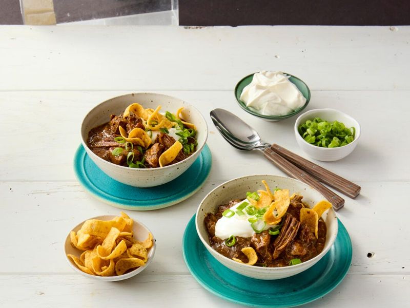 Slow Cooker Chipotle Beef Chili