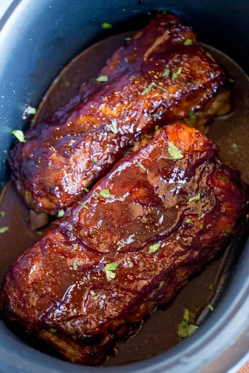 Slow Cooker BBQ Ribs