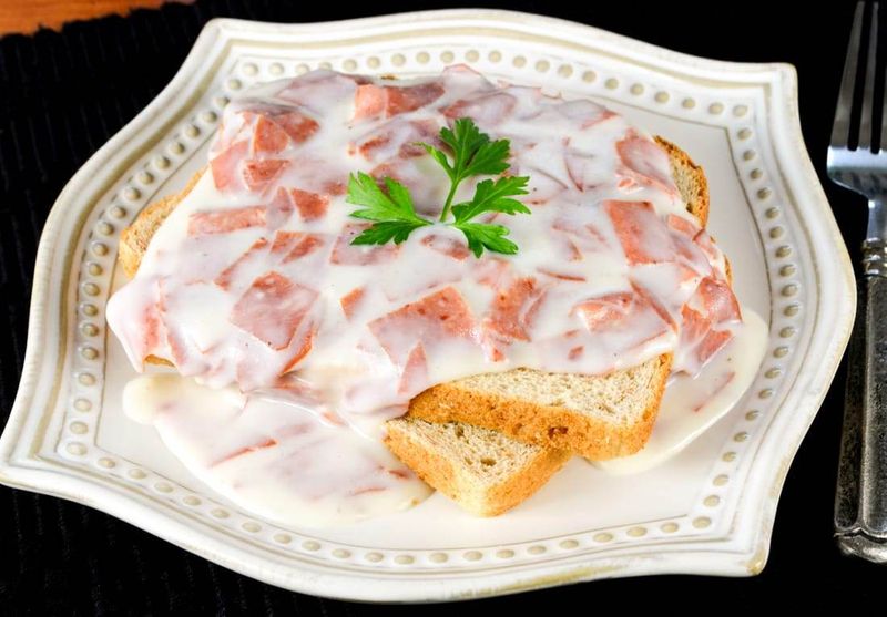 Chipped Beef on Toast (“SOS”)