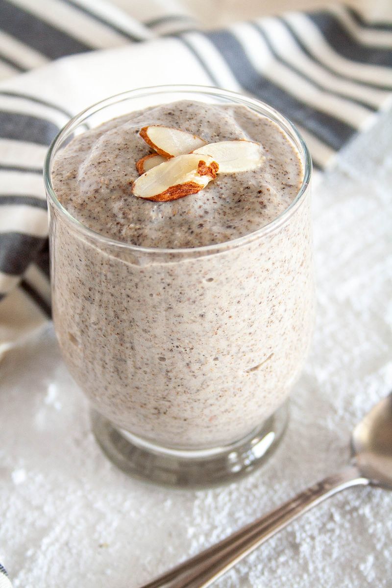 Chia Pudding (Unsweetened Almond Milk + Chia Seeds)