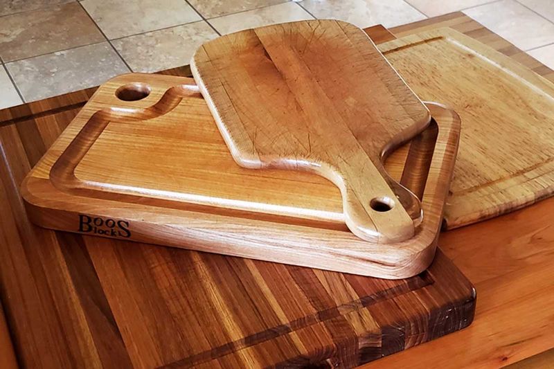 Cutting Boards (Especially Wooden)
