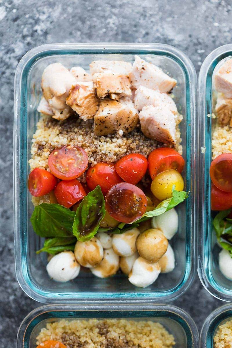 Caprese Salad with Added Protein