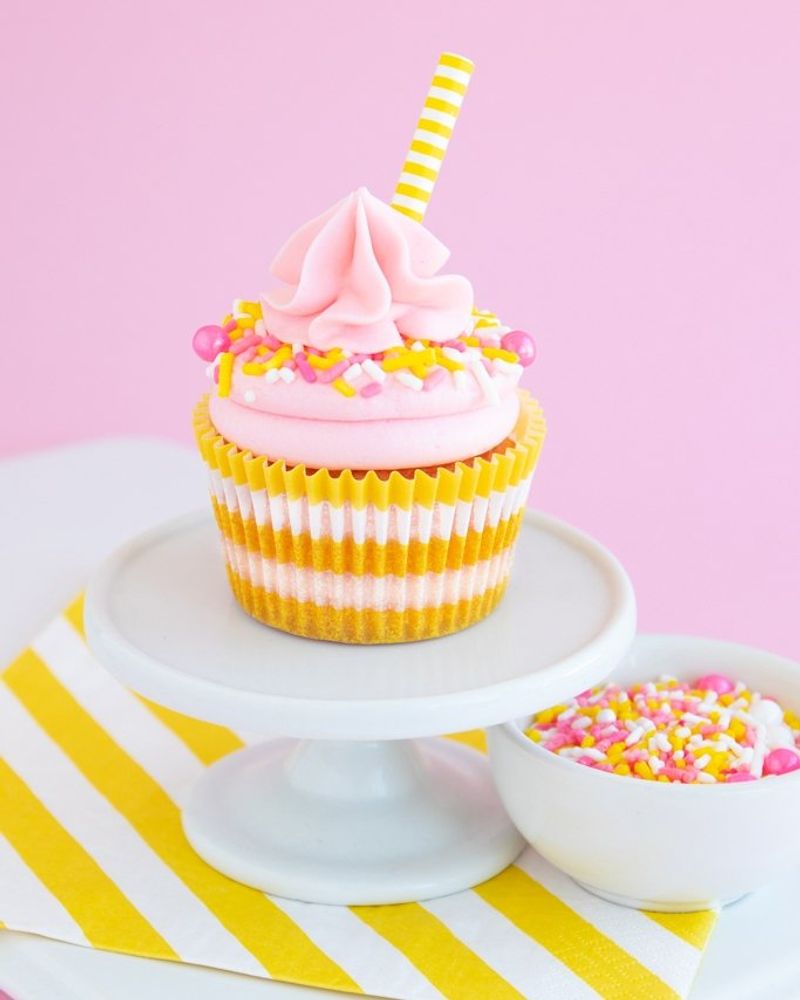 Pink Lemonade Cupcakes