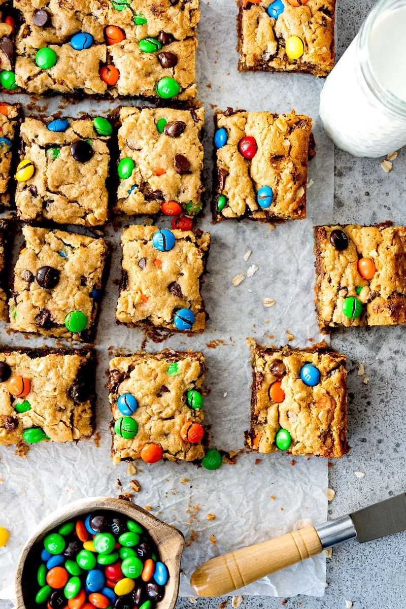 Monster Cookie Bars