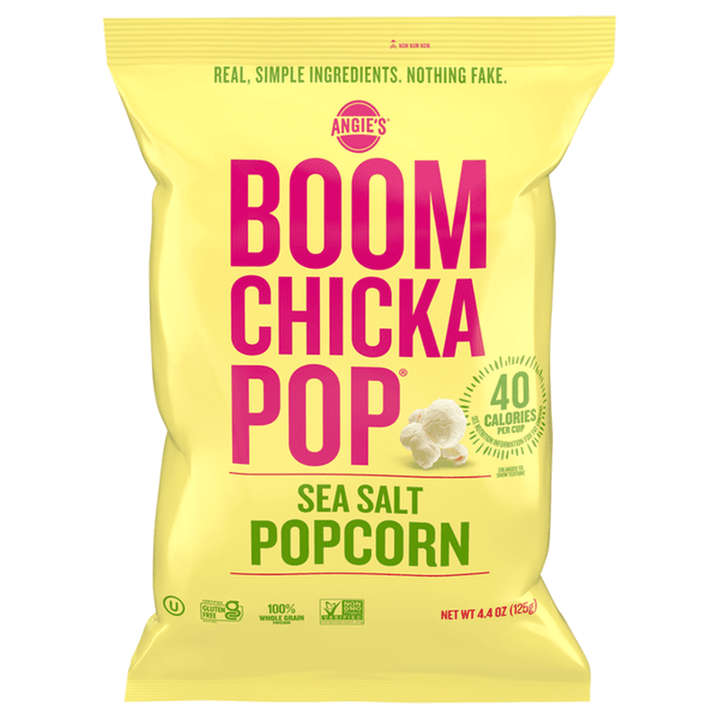 Angie’s BOOMCHICKAPOP Sea Salt Popcorn