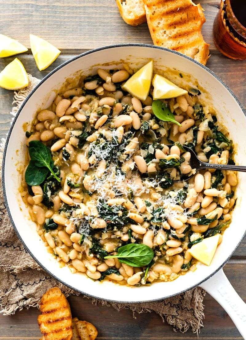 White Bean and Artichoke Skillet