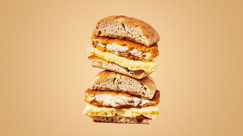 Starbucks Chicken, Maple Butter & Egg Sandwich (Test Markets)