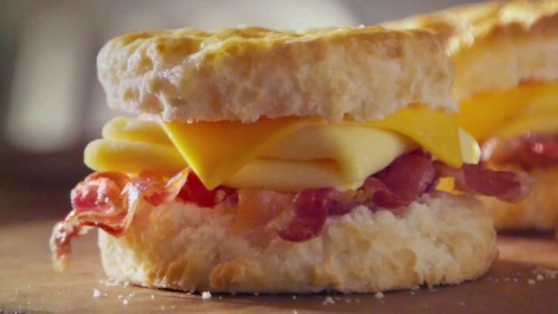 Bojangles’ Bacon, Egg & Cheese Biscuit