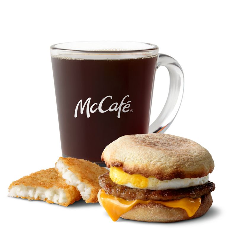 Egg McMuffin with Sausage