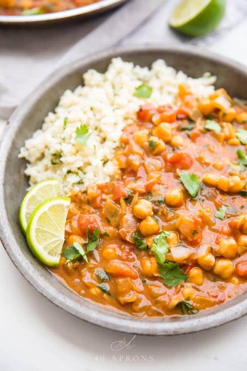 Coconut Chickpea Curry