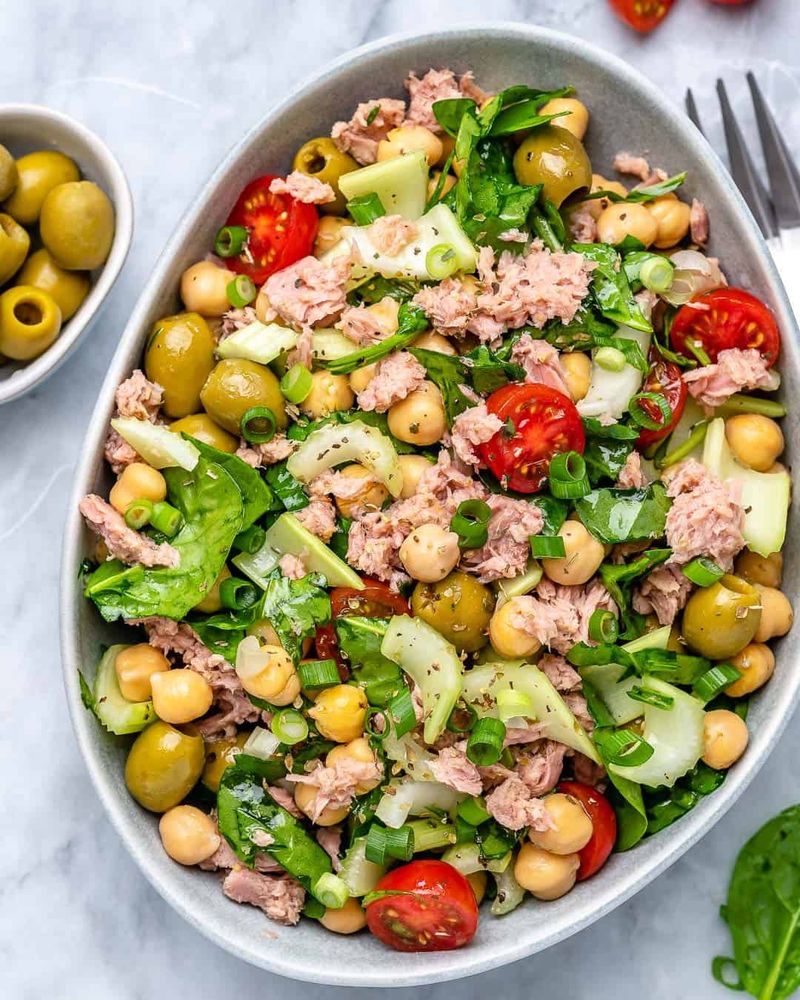 Chickpea & Tuna Salad