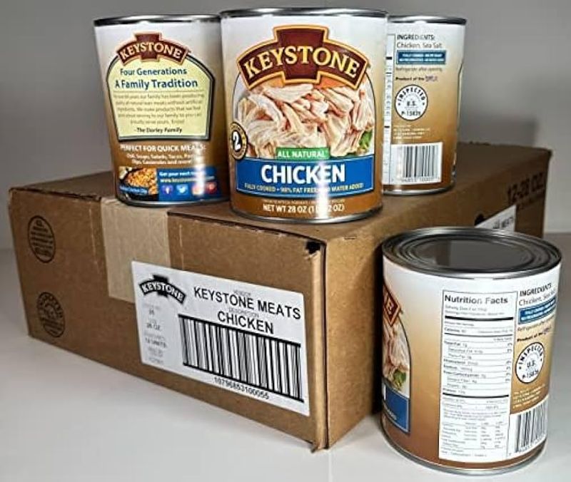 Keystone Canned Chicken