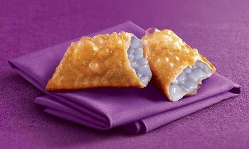 Taro Pie (Various Asian locations)
