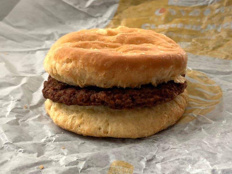 Fast Bites Sausage Biscuit Sandwich (Dollar Stores)