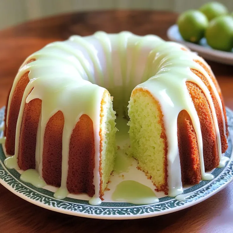 Key Lime Pound Cake