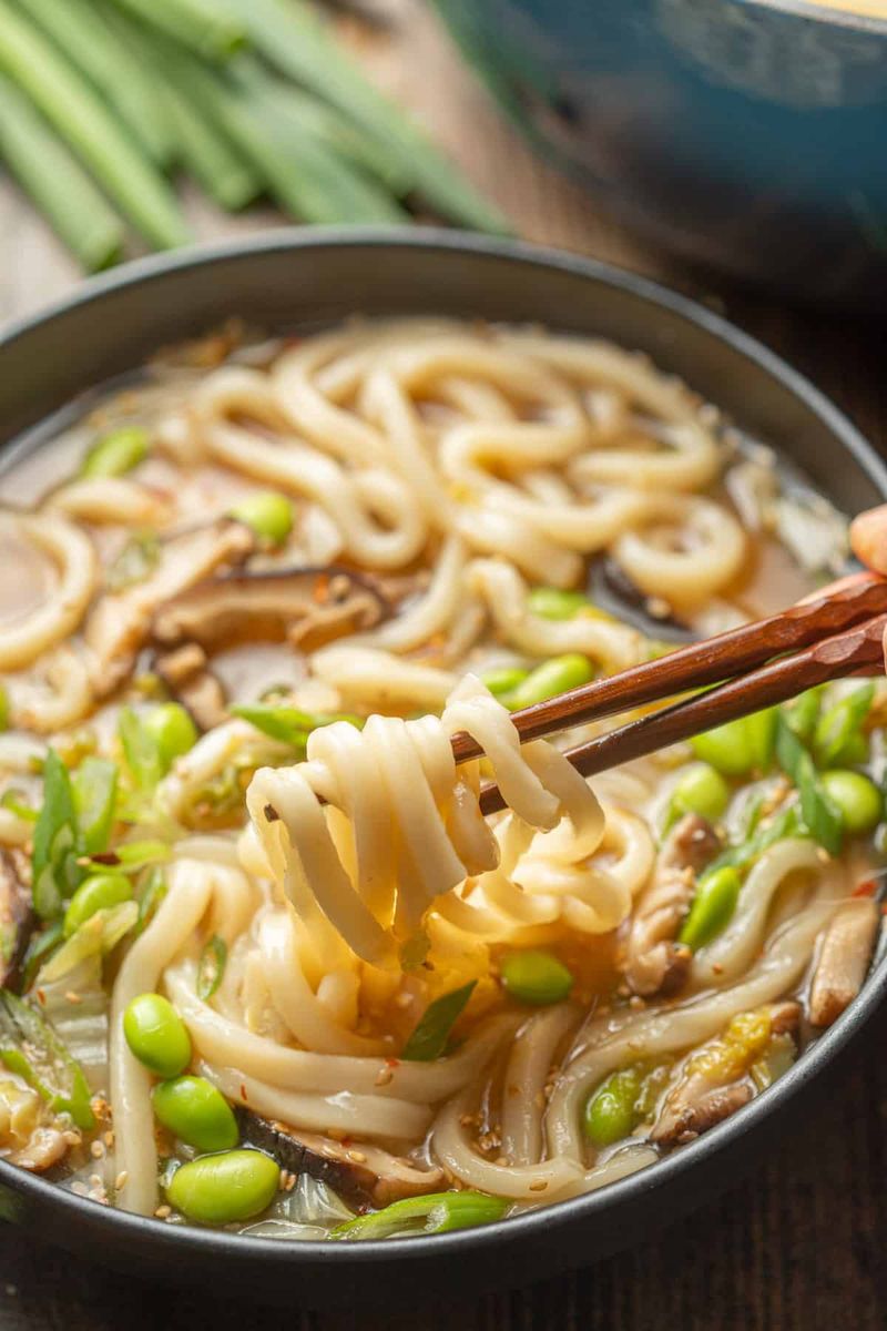 Garlic-Ginger Udon Soup