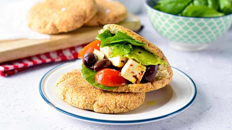 Low-Carb Pita Bread