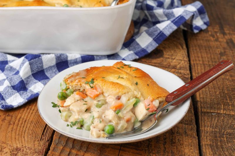 Crescent Chicken Pot Pie Pockets