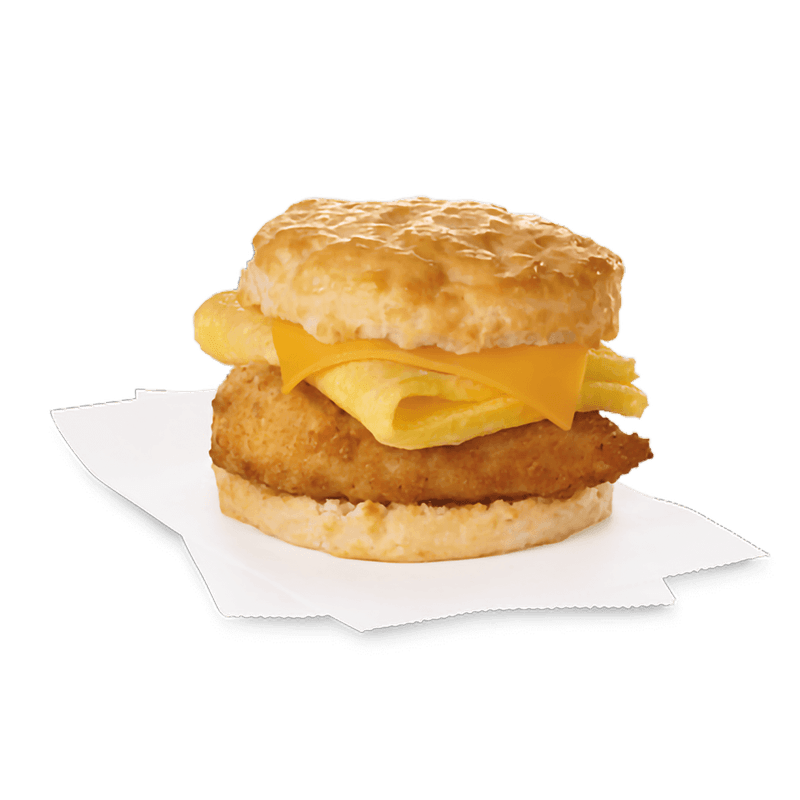 Chick-fil-A Chicken, Egg & Cheese Biscuit