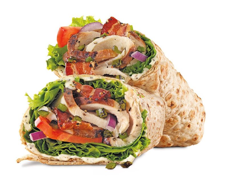 Arby’s Jalapeño Bacon Chicken Wrap