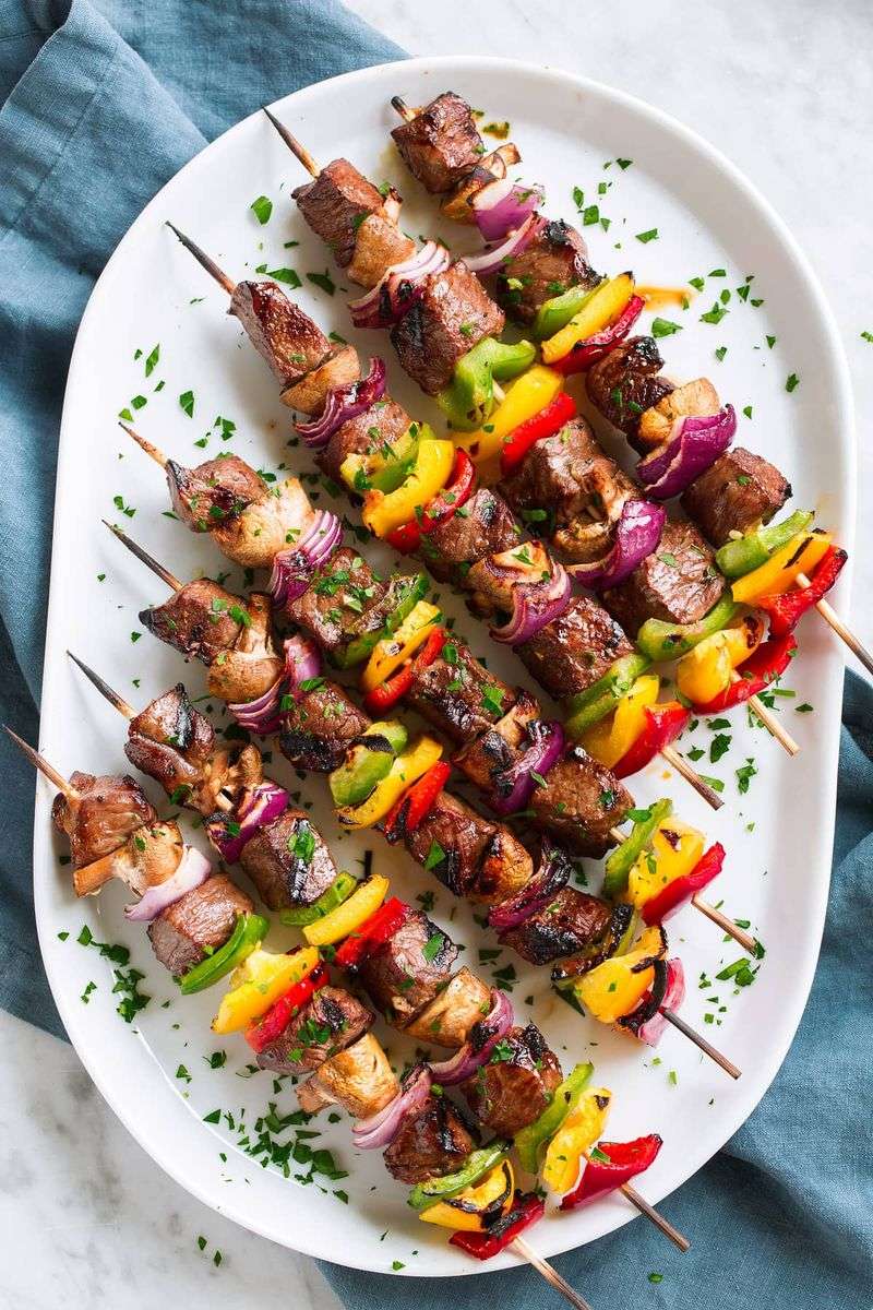 Steak & Veggie Skewers
