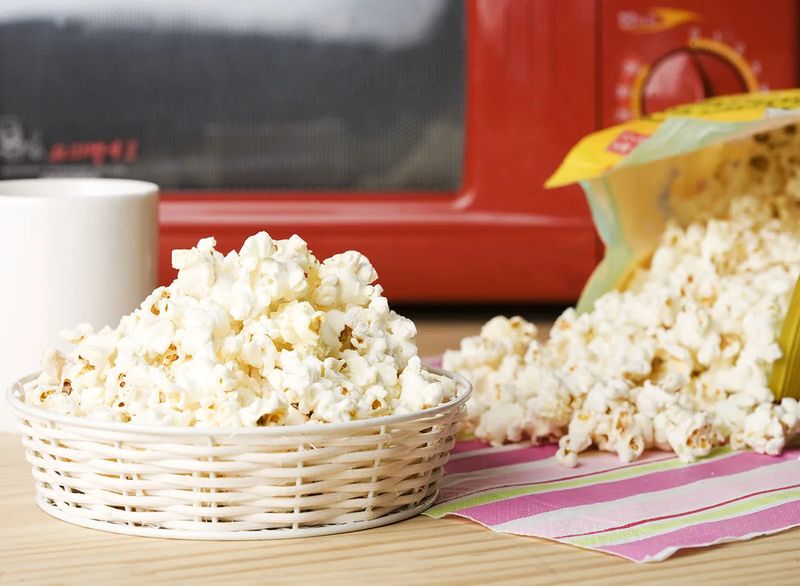 Microwave Popcorn with Artificial Butter