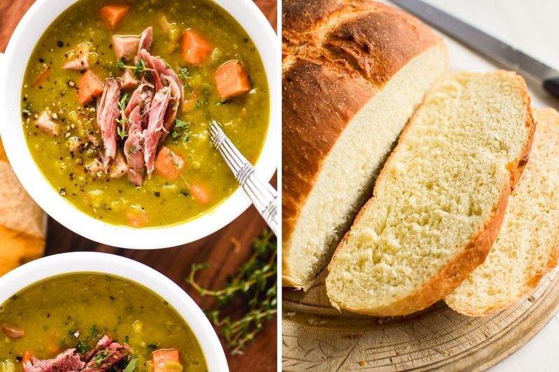 Light Soup and Bread
