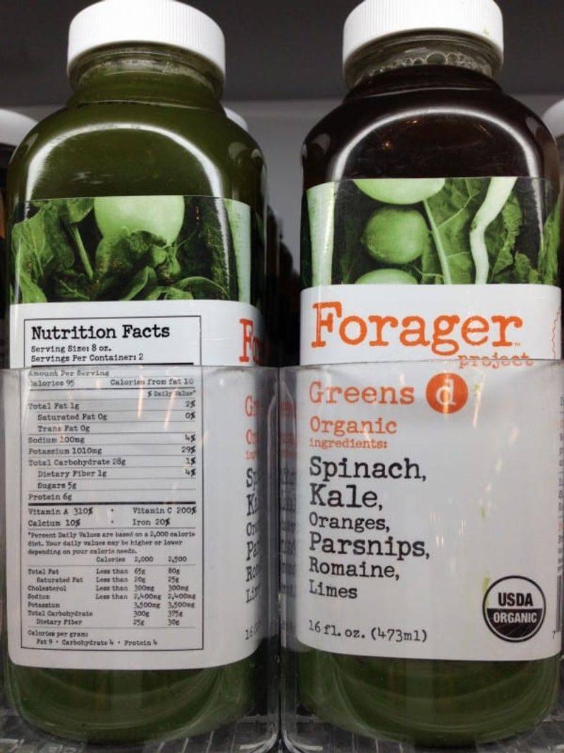 Bottled Green Juices