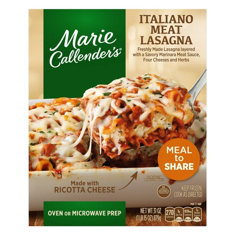 Marie Callender’s Italiano Lasagna with Ricotta Cheese