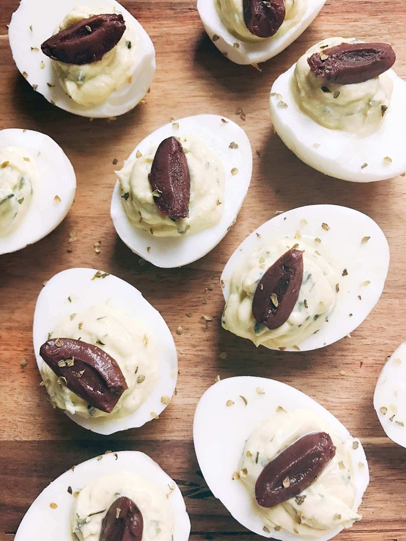 Tzatziki Deviled Eggs