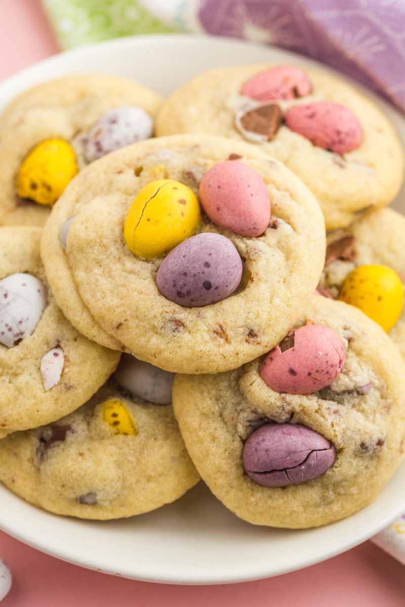 Cadbury Mini Egg Cookies