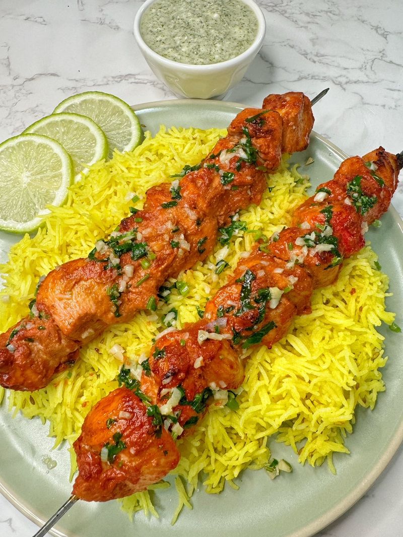 Tandoori-Style Chicken Skewers