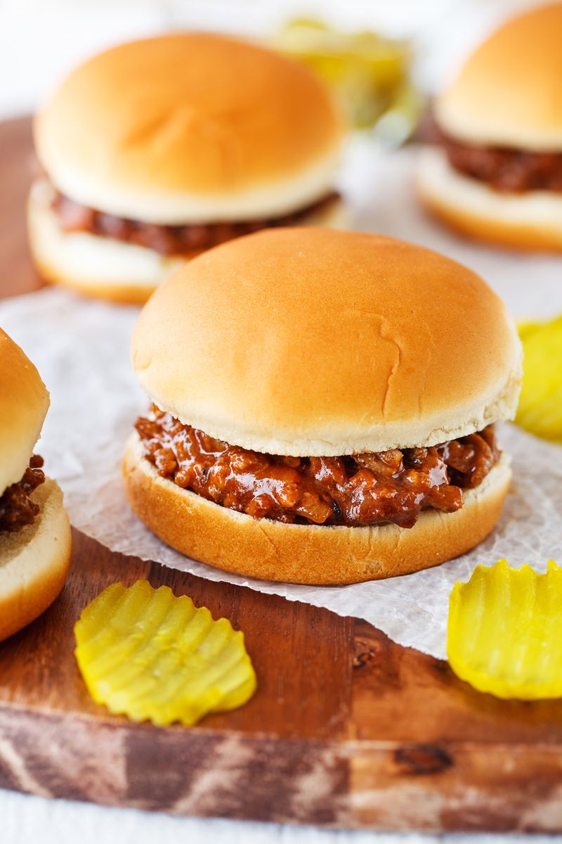 Ground Beef Sloppy Joe Sliders